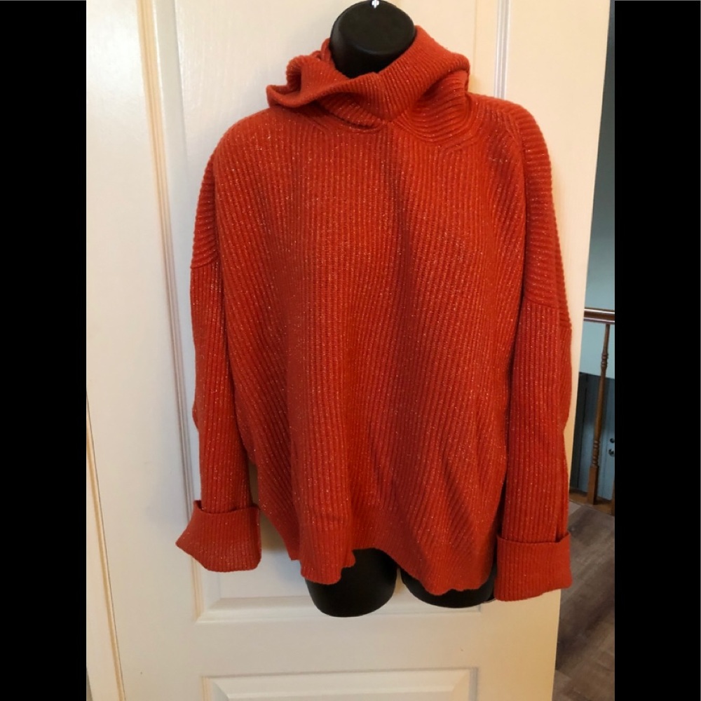 NUDE high neck hoodie